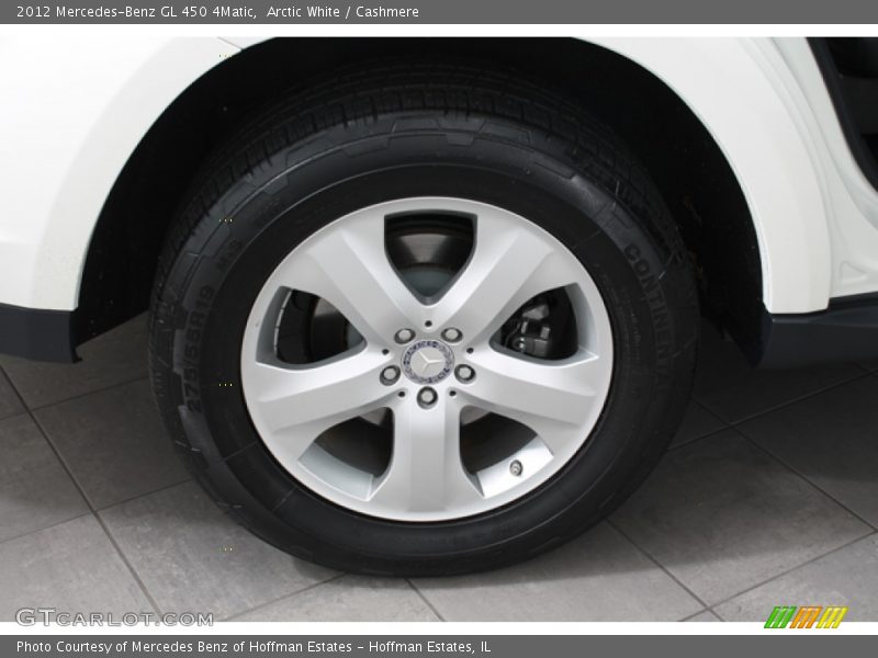 Arctic White / Cashmere 2012 Mercedes-Benz GL 450 4Matic
