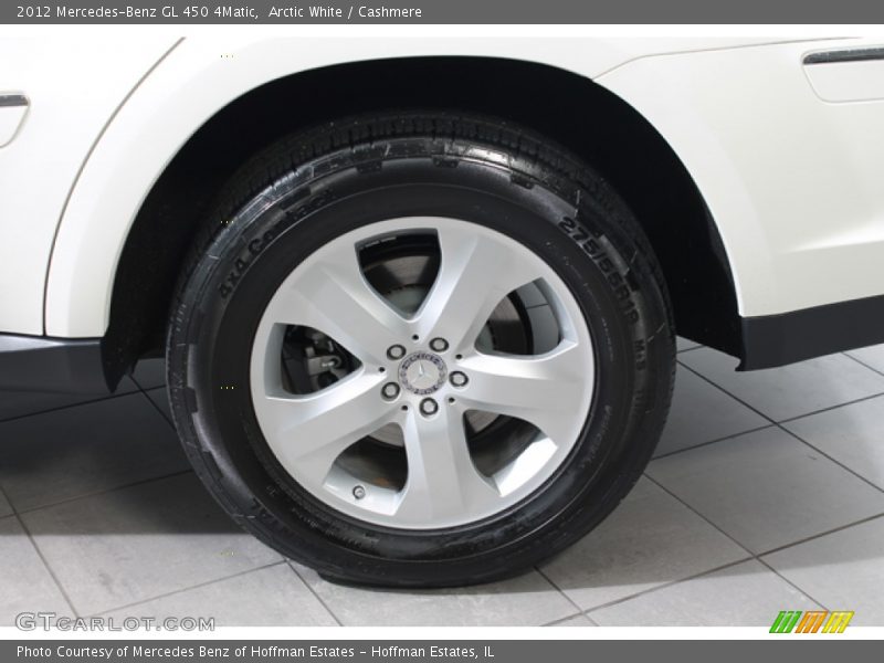 Arctic White / Cashmere 2012 Mercedes-Benz GL 450 4Matic