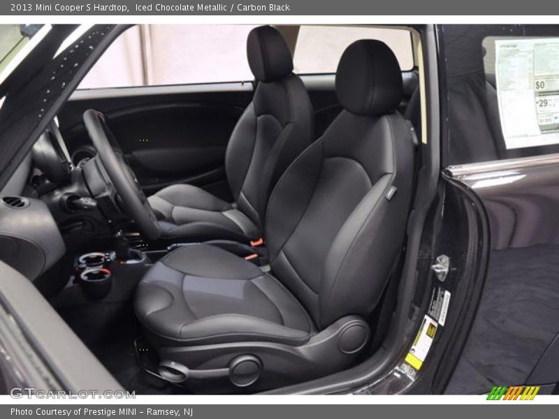 Iced Chocolate Metallic / Carbon Black 2013 Mini Cooper S Hardtop