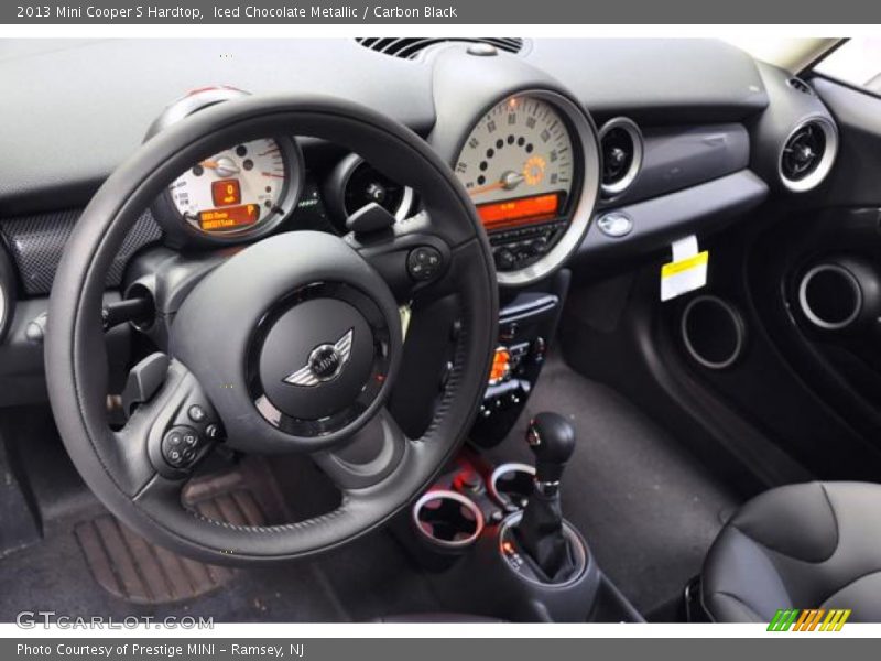 Iced Chocolate Metallic / Carbon Black 2013 Mini Cooper S Hardtop