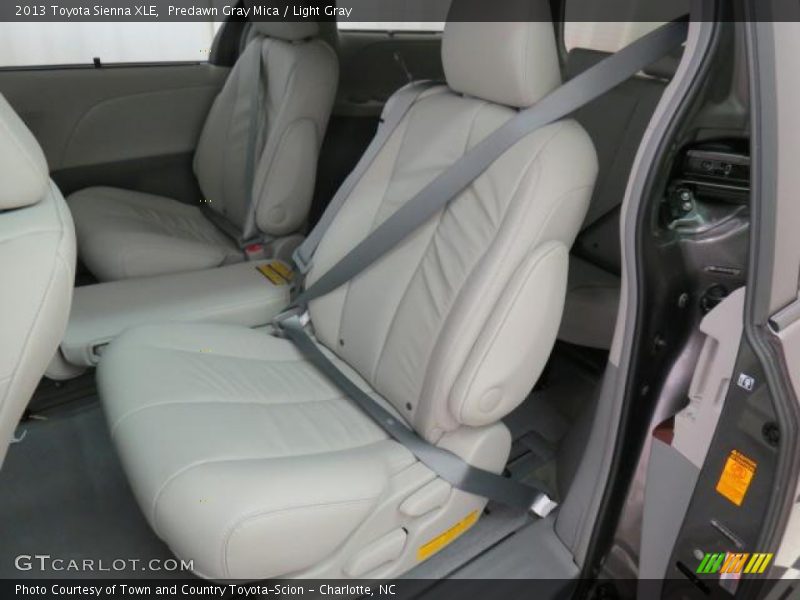 Predawn Gray Mica / Light Gray 2013 Toyota Sienna XLE