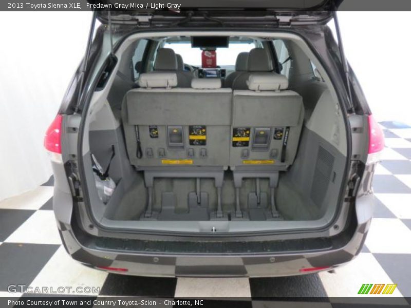 Predawn Gray Mica / Light Gray 2013 Toyota Sienna XLE