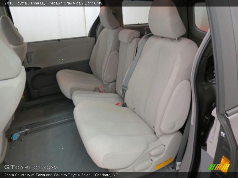 Predawn Gray Mica / Light Gray 2013 Toyota Sienna LE