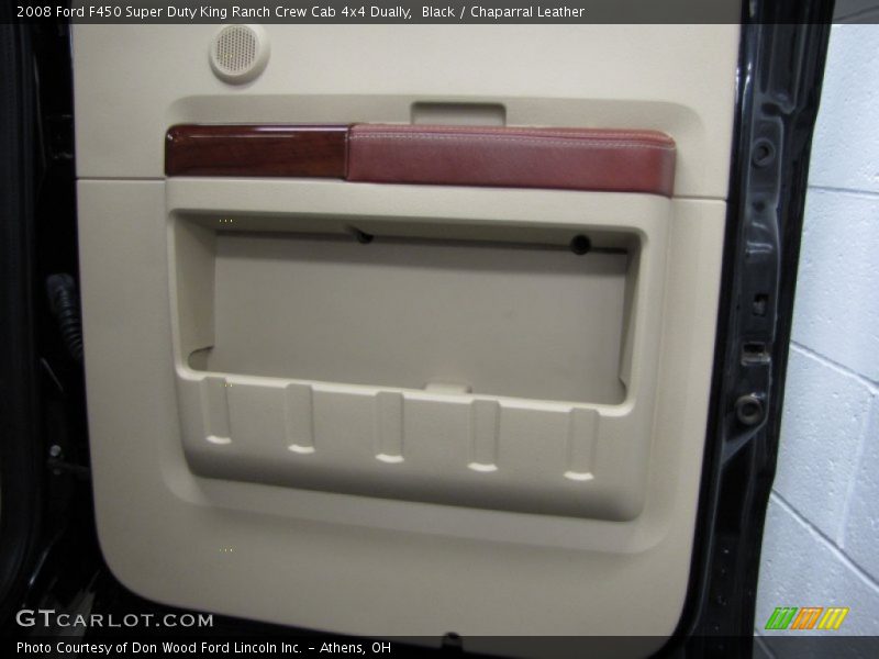 Black / Chaparral Leather 2008 Ford F450 Super Duty King Ranch Crew Cab 4x4 Dually