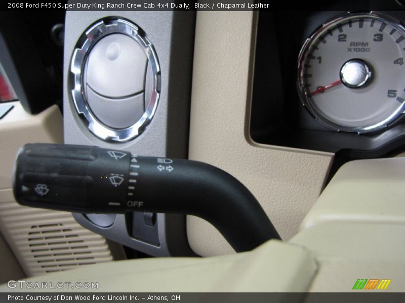 Black / Chaparral Leather 2008 Ford F450 Super Duty King Ranch Crew Cab 4x4 Dually