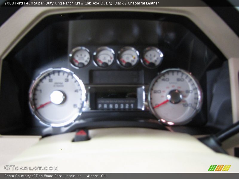 Black / Chaparral Leather 2008 Ford F450 Super Duty King Ranch Crew Cab 4x4 Dually