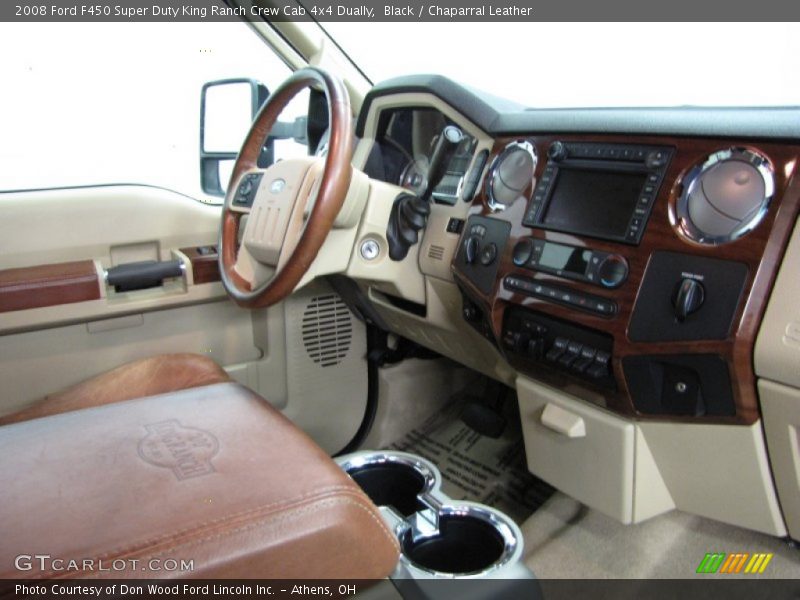 Black / Chaparral Leather 2008 Ford F450 Super Duty King Ranch Crew Cab 4x4 Dually