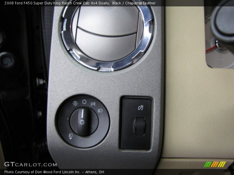 Black / Chaparral Leather 2008 Ford F450 Super Duty King Ranch Crew Cab 4x4 Dually