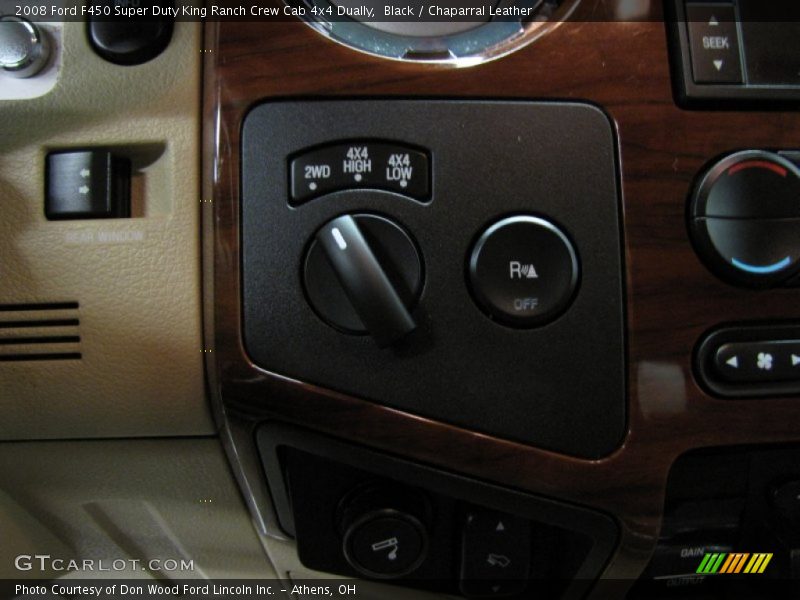 Black / Chaparral Leather 2008 Ford F450 Super Duty King Ranch Crew Cab 4x4 Dually