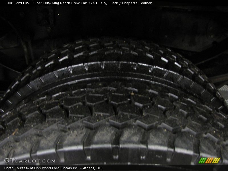 Black / Chaparral Leather 2008 Ford F450 Super Duty King Ranch Crew Cab 4x4 Dually