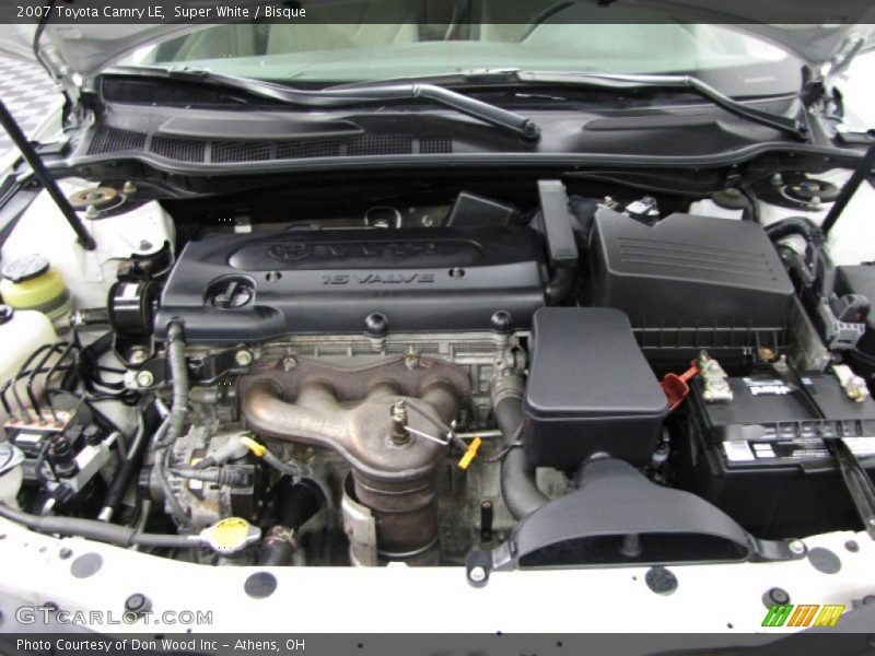 Super White / Bisque 2007 Toyota Camry LE