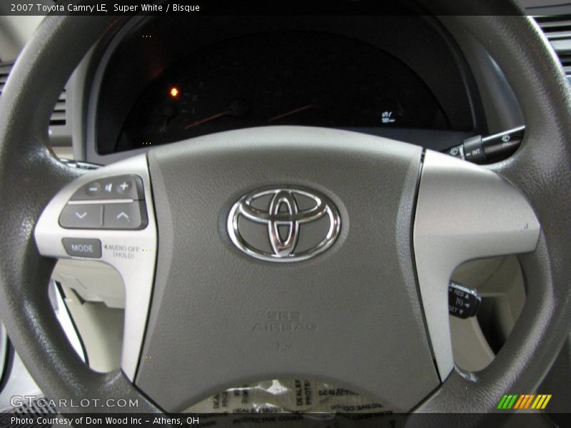 Super White / Bisque 2007 Toyota Camry LE