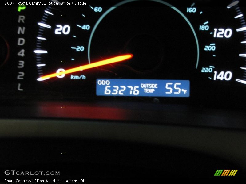 Super White / Bisque 2007 Toyota Camry LE