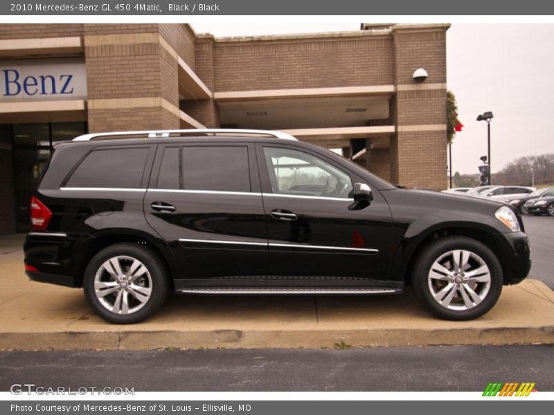 Black / Black 2010 Mercedes-Benz GL 450 4Matic