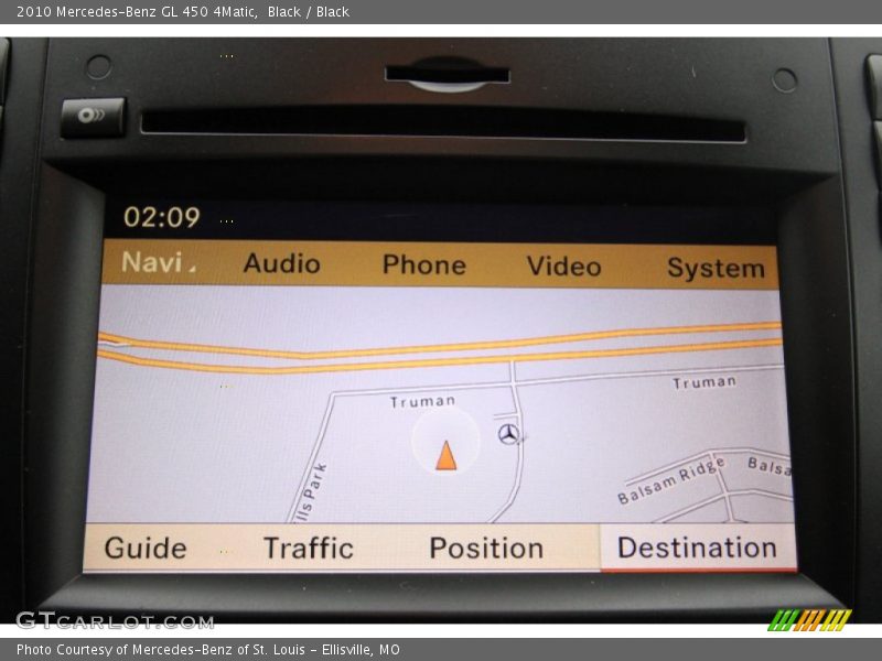 Black / Black 2010 Mercedes-Benz GL 450 4Matic