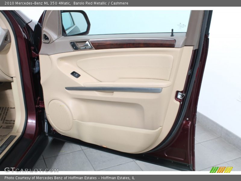 Barolo Red Metallic / Cashmere 2010 Mercedes-Benz ML 350 4Matic