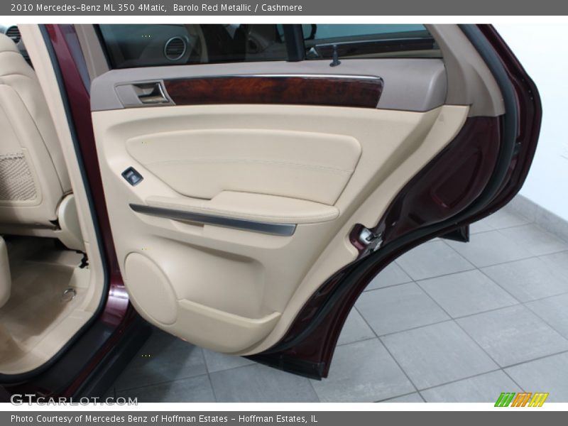 Barolo Red Metallic / Cashmere 2010 Mercedes-Benz ML 350 4Matic