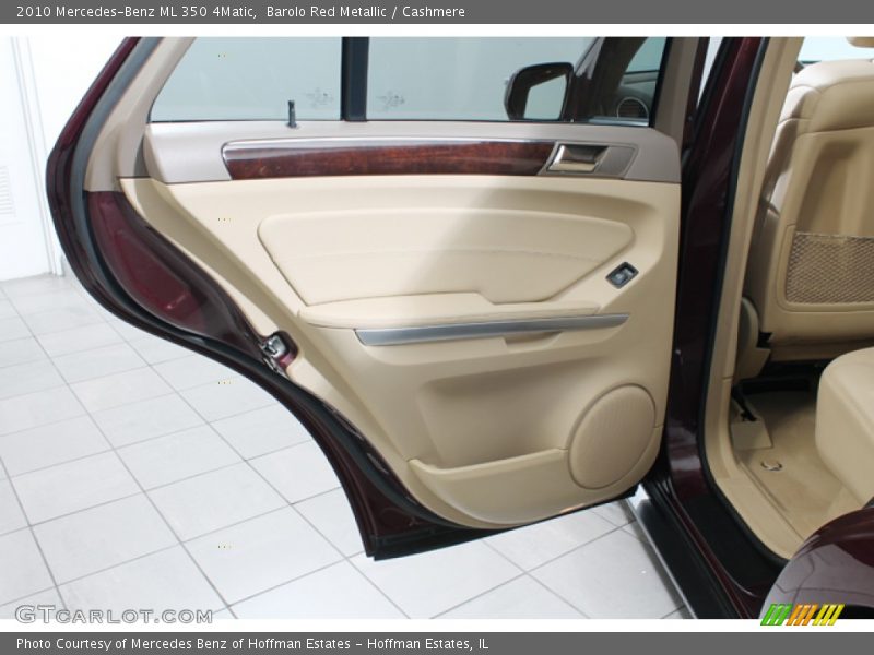 Barolo Red Metallic / Cashmere 2010 Mercedes-Benz ML 350 4Matic