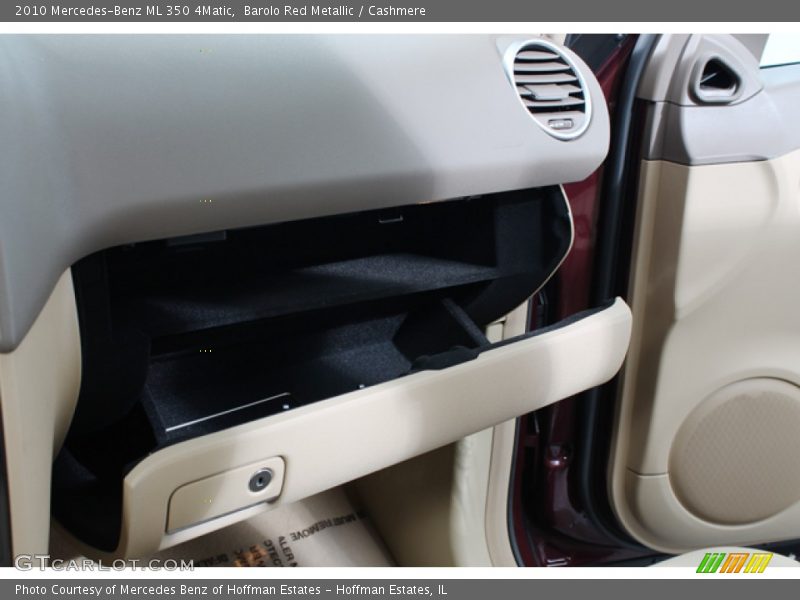 Barolo Red Metallic / Cashmere 2010 Mercedes-Benz ML 350 4Matic