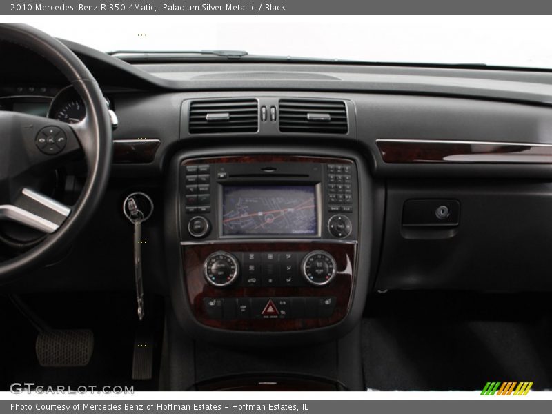 Paladium Silver Metallic / Black 2010 Mercedes-Benz R 350 4Matic