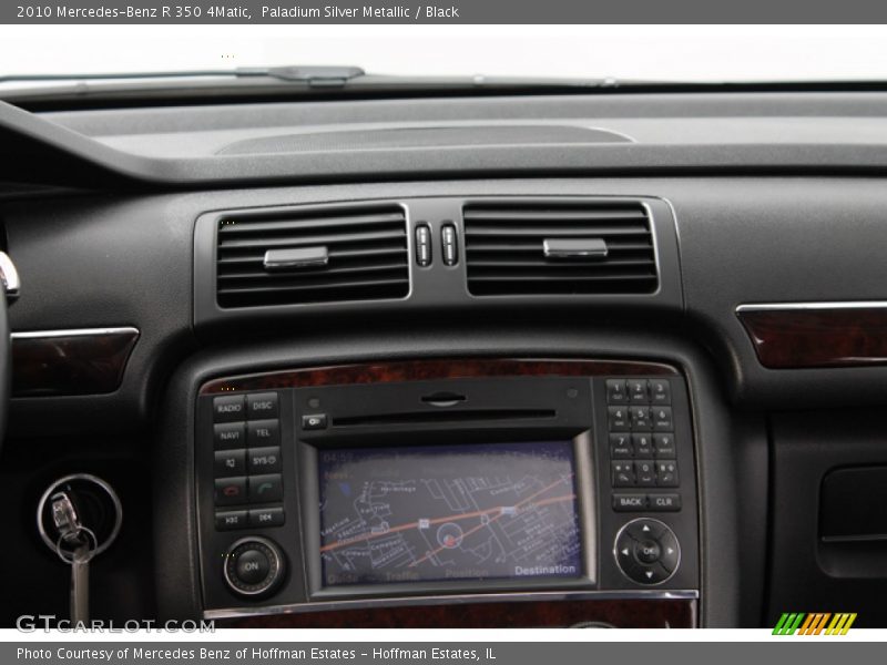 Paladium Silver Metallic / Black 2010 Mercedes-Benz R 350 4Matic