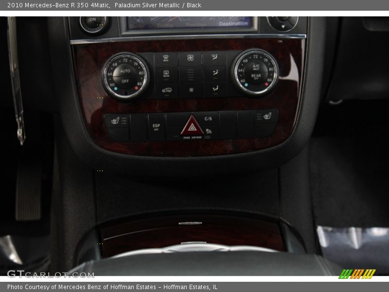 Paladium Silver Metallic / Black 2010 Mercedes-Benz R 350 4Matic