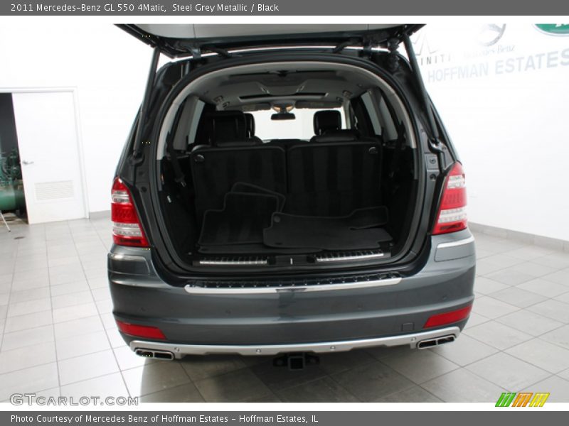 Steel Grey Metallic / Black 2011 Mercedes-Benz GL 550 4Matic
