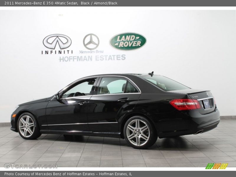 Black / Almond/Black 2011 Mercedes-Benz E 350 4Matic Sedan