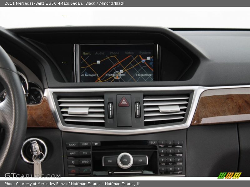 Black / Almond/Black 2011 Mercedes-Benz E 350 4Matic Sedan
