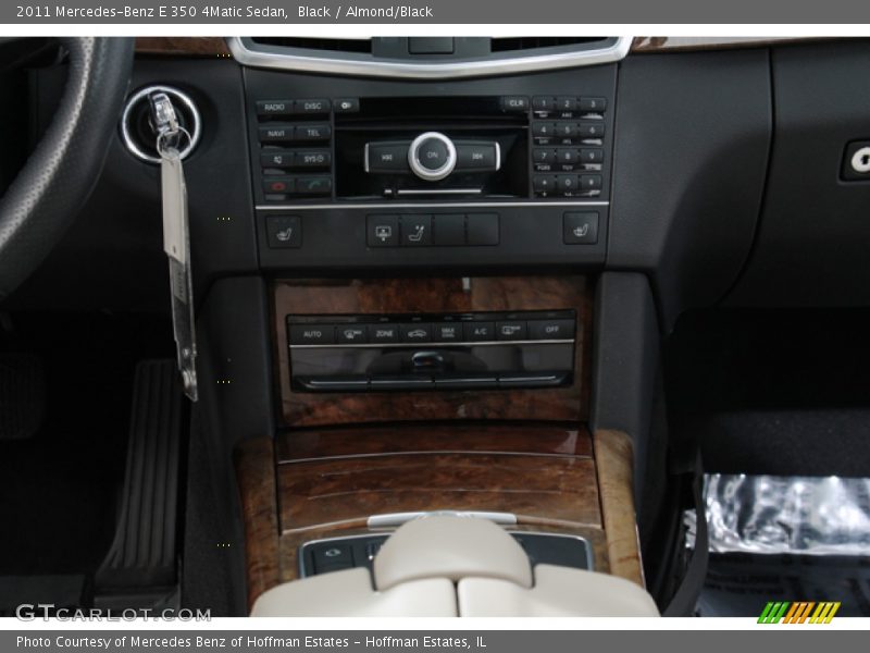 Black / Almond/Black 2011 Mercedes-Benz E 350 4Matic Sedan