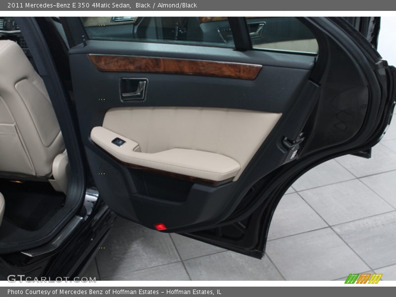 Black / Almond/Black 2011 Mercedes-Benz E 350 4Matic Sedan