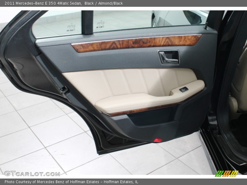 Black / Almond/Black 2011 Mercedes-Benz E 350 4Matic Sedan