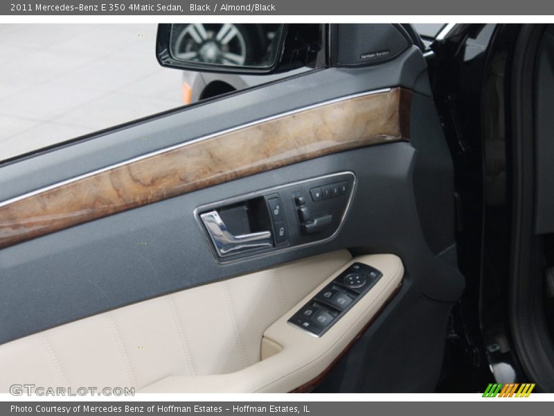 Black / Almond/Black 2011 Mercedes-Benz E 350 4Matic Sedan