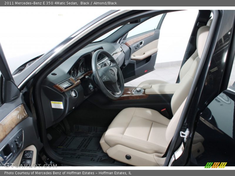 Black / Almond/Black 2011 Mercedes-Benz E 350 4Matic Sedan