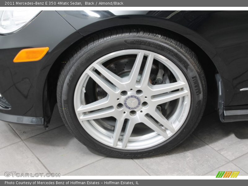 Black / Almond/Black 2011 Mercedes-Benz E 350 4Matic Sedan