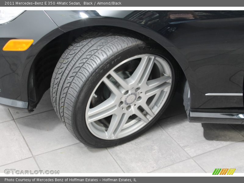 Black / Almond/Black 2011 Mercedes-Benz E 350 4Matic Sedan
