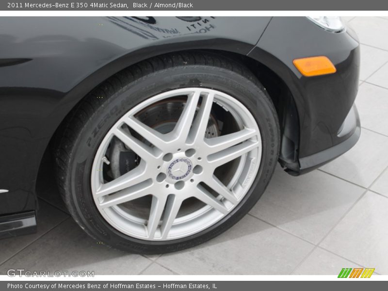 Black / Almond/Black 2011 Mercedes-Benz E 350 4Matic Sedan