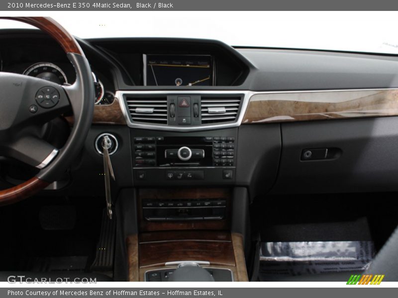 Black / Black 2010 Mercedes-Benz E 350 4Matic Sedan