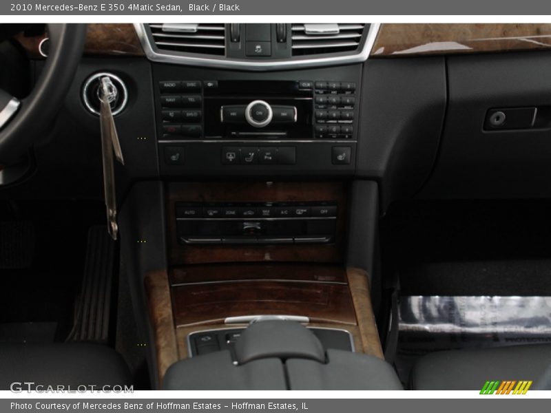 Black / Black 2010 Mercedes-Benz E 350 4Matic Sedan