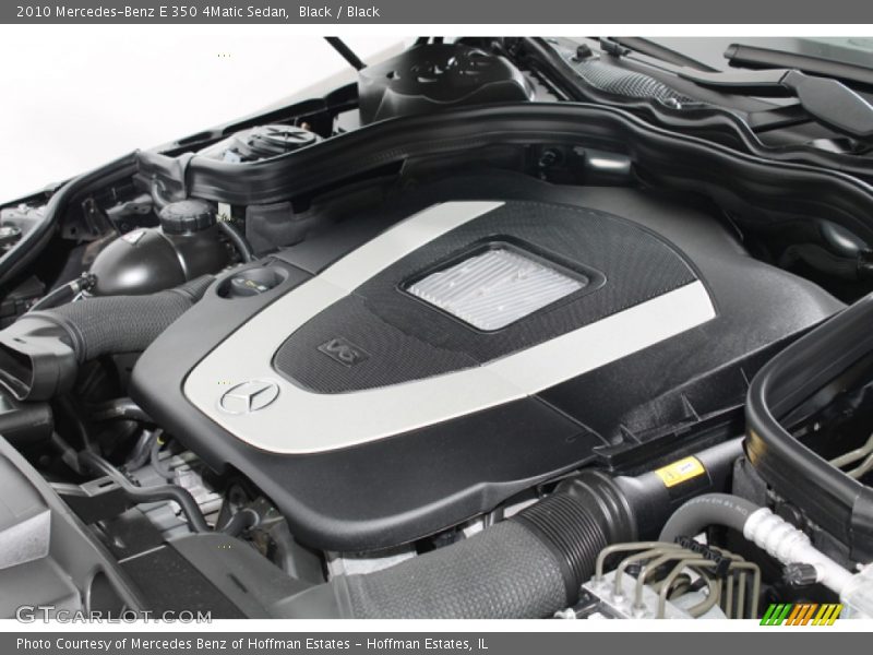 Black / Black 2010 Mercedes-Benz E 350 4Matic Sedan
