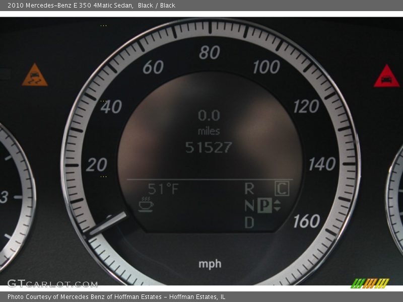 Black / Black 2010 Mercedes-Benz E 350 4Matic Sedan