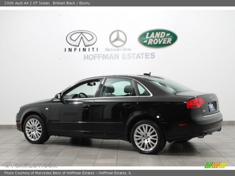 Brilliant Black / Ebony 2006 Audi A4 2.0T Sedan