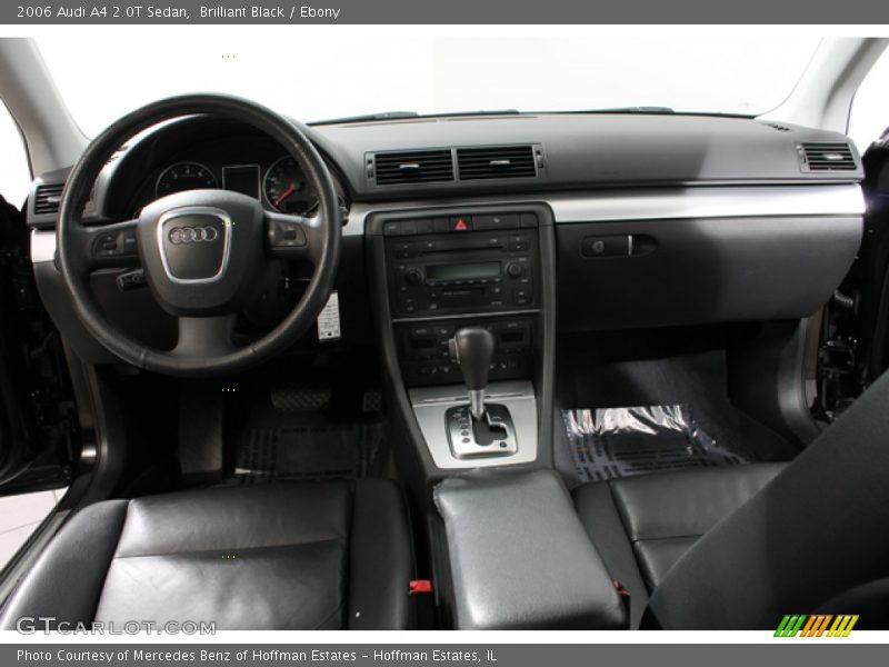 Brilliant Black / Ebony 2006 Audi A4 2.0T Sedan