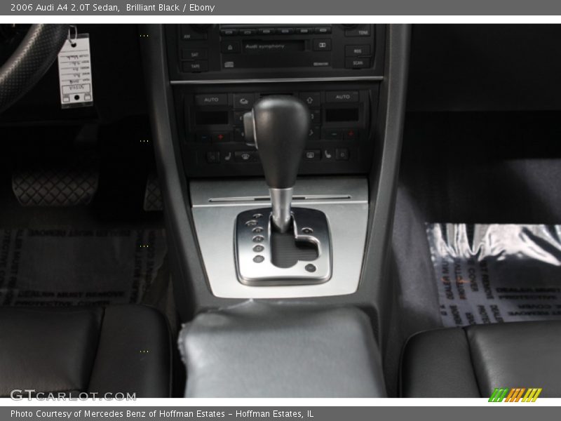 Brilliant Black / Ebony 2006 Audi A4 2.0T Sedan