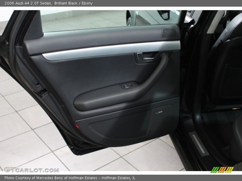Brilliant Black / Ebony 2006 Audi A4 2.0T Sedan