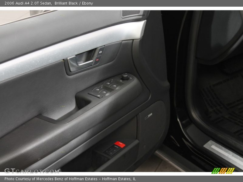 Brilliant Black / Ebony 2006 Audi A4 2.0T Sedan