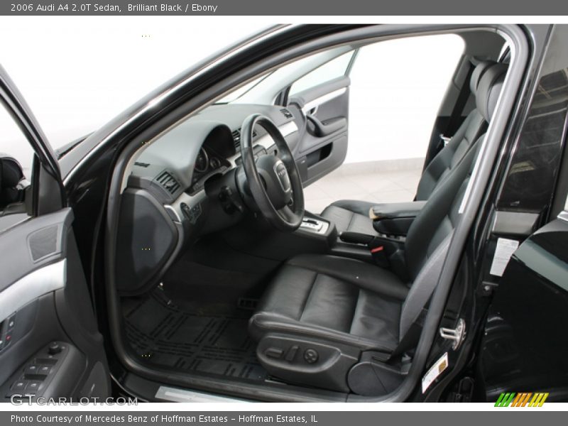 Brilliant Black / Ebony 2006 Audi A4 2.0T Sedan