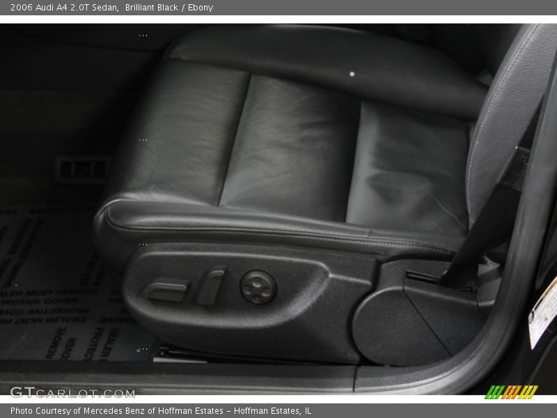 Brilliant Black / Ebony 2006 Audi A4 2.0T Sedan