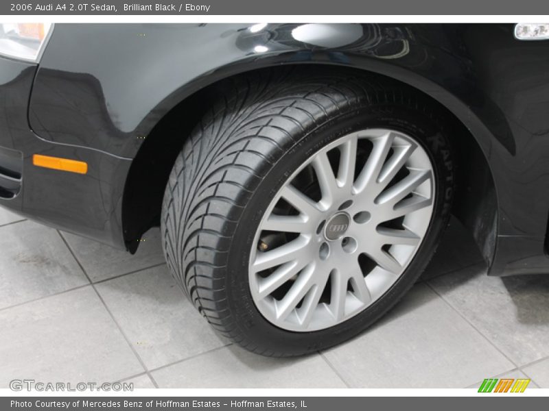 Brilliant Black / Ebony 2006 Audi A4 2.0T Sedan