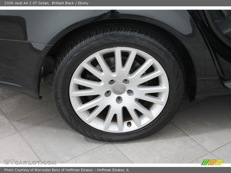 Brilliant Black / Ebony 2006 Audi A4 2.0T Sedan